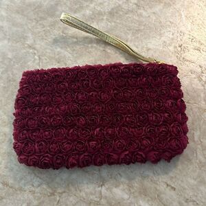 NIEMAN MARCUS Rosette Wristlet